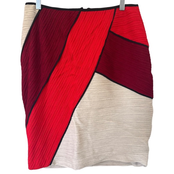 Anthropologie Dresses & Skirts - Anthropologie | Maeve Color Block Ruched Pencil Skirt